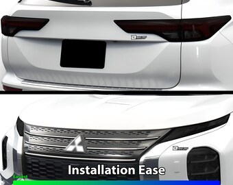Outlander Smoked Head & Tail Light Tint Kit (2022-2024