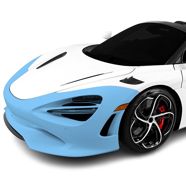 Fits Mclaren 750S Spider 2024 Pre Cut Hood Fenders and Front Bumper