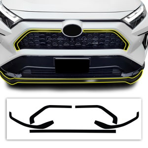 Toyota Rav4 Chrome Delete Kit: Blackout Vinyl Trim Overlay (2019-2025)