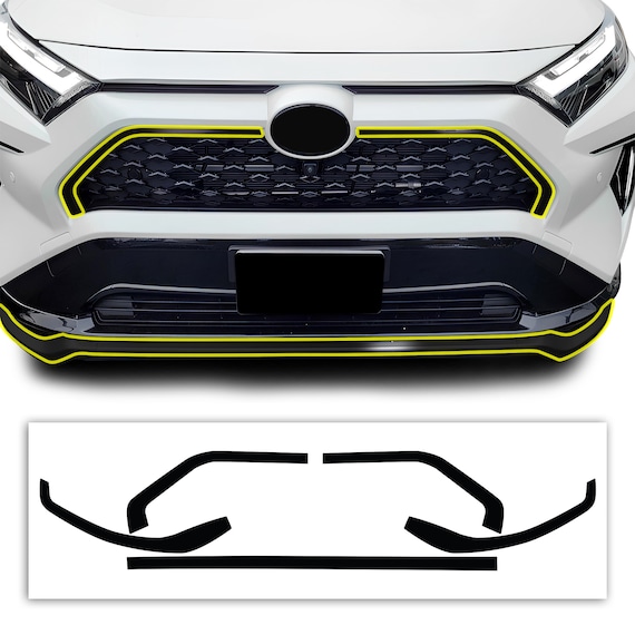 Set De 6 Molduras Cromadas Para Pilares – Acero Inoxidable Para Toyota RAV4 2019-2025