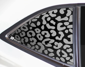 Chevy Camaro Rear Window Decal: Leopard Cheetah Print (2010-2015)