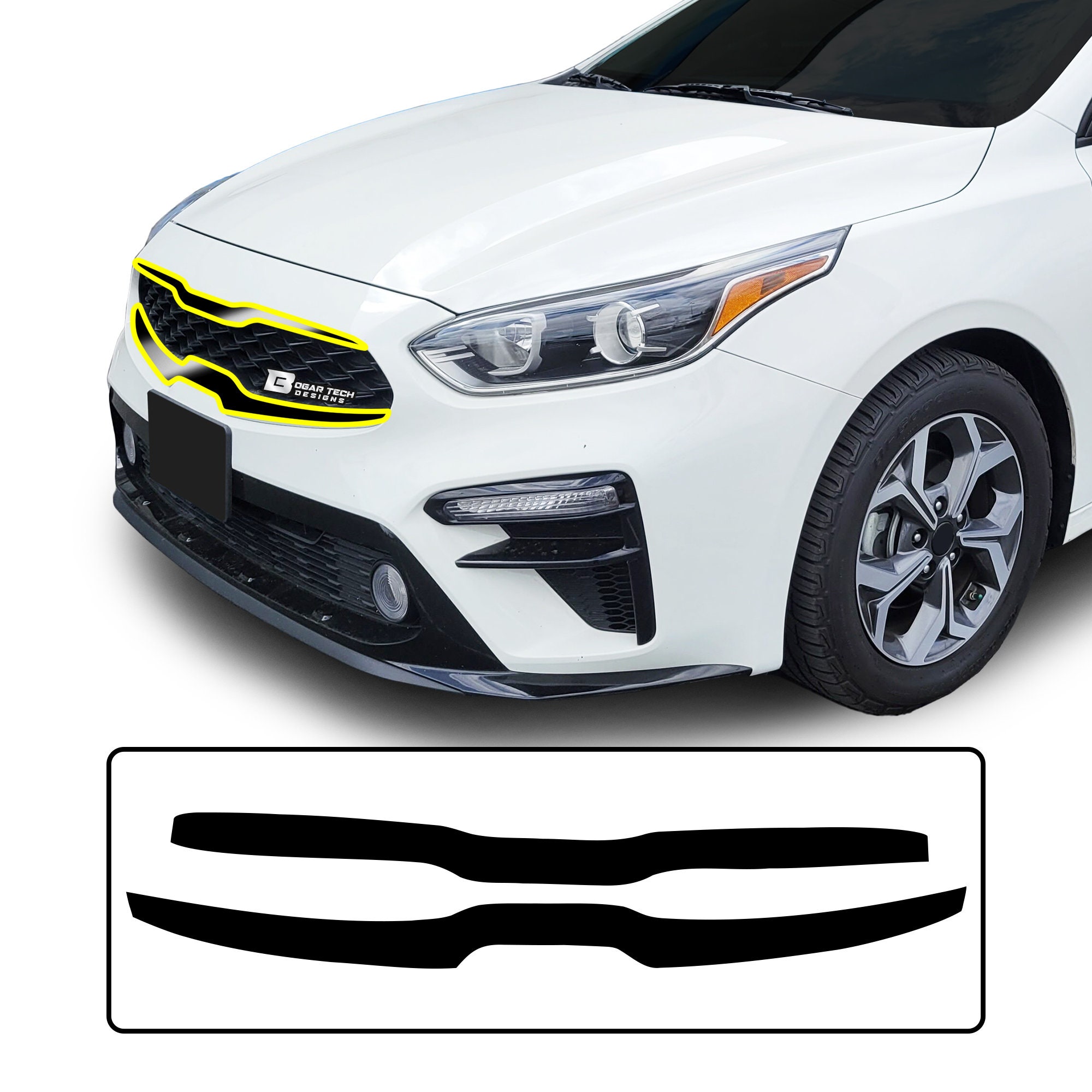 2020 kia forte front on sale bumper cover