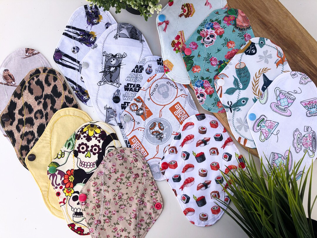 Reusable Panty Liner Ecofriendly Alternatives for Panty Etsy