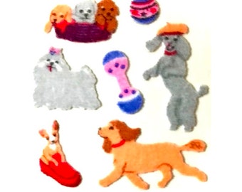 sandylion mini 犬 Vintage Rare Sandylion Mini Dog Stickers - Etsy
