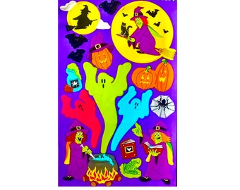 Sandylion Halloween-Aufkleber Handgemacht – Kreative Sticker Für Scrapbooking, Schulprojekte & Dekoration
