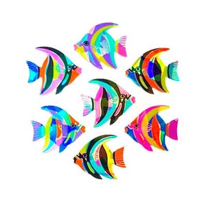 FISH Prismatic Sandylion-stickers RARE Vintage