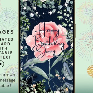 HappECard、アニメーション付き誕生日電子カード、ハッピーバースデーアニメーションeカード、デジタル誕生日メッセージ、自分で編集できる誕生日カード、インスタント