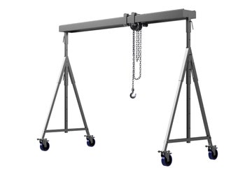 Gantry Crane - extra mobile and versatile for small shops