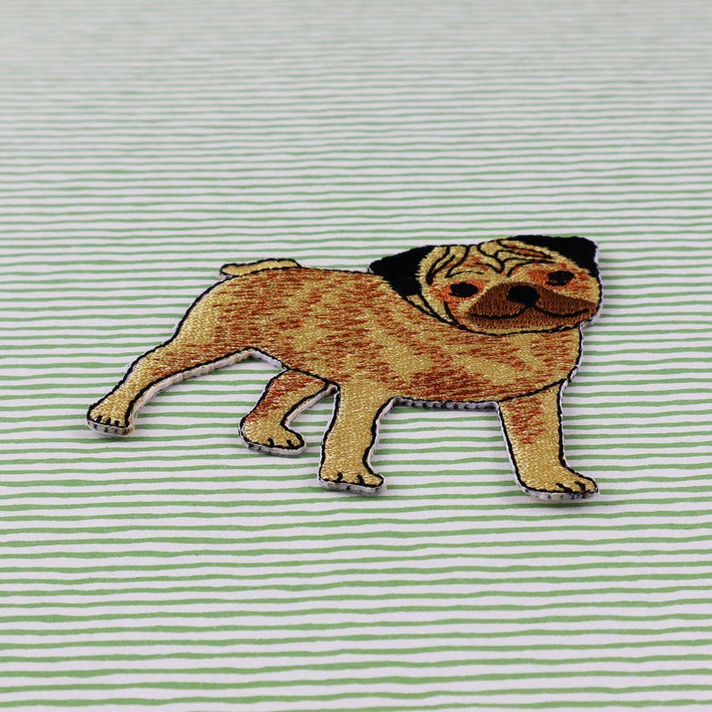 Patch - Hond - Mopshond - Patch afbeelding 7