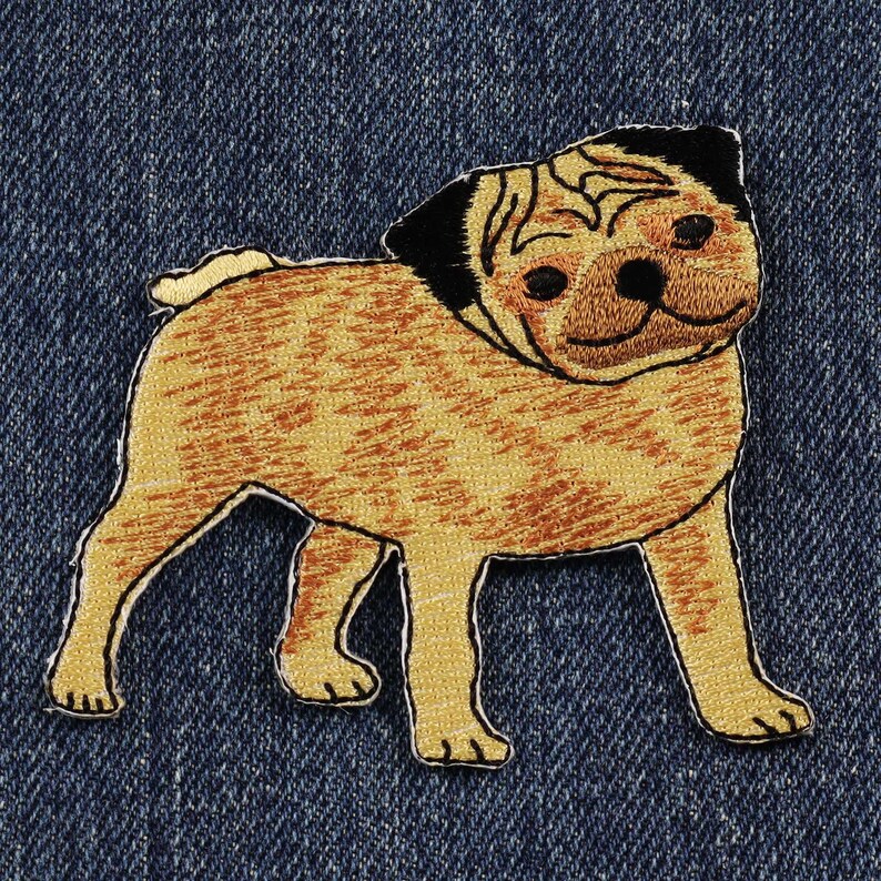 Patch - Hond - Mopshond - Patch afbeelding 8