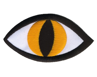 Patch - Eye - yellow-black 8.5 cm - Sticker