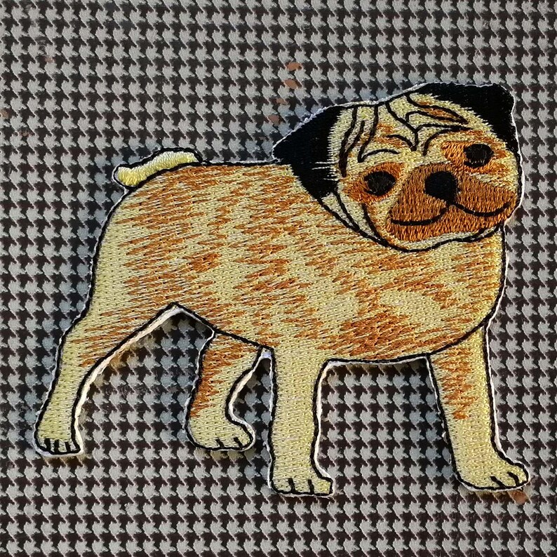 Patch - Hond - Mopshond - Patch afbeelding 2