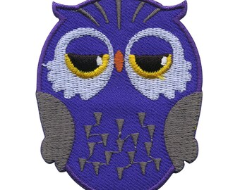 Patch - Owl - Purple Eagle Owl - Patch