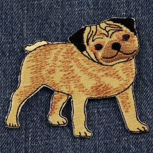 Patch - Hond - Mopshond - Patch afbeelding 4