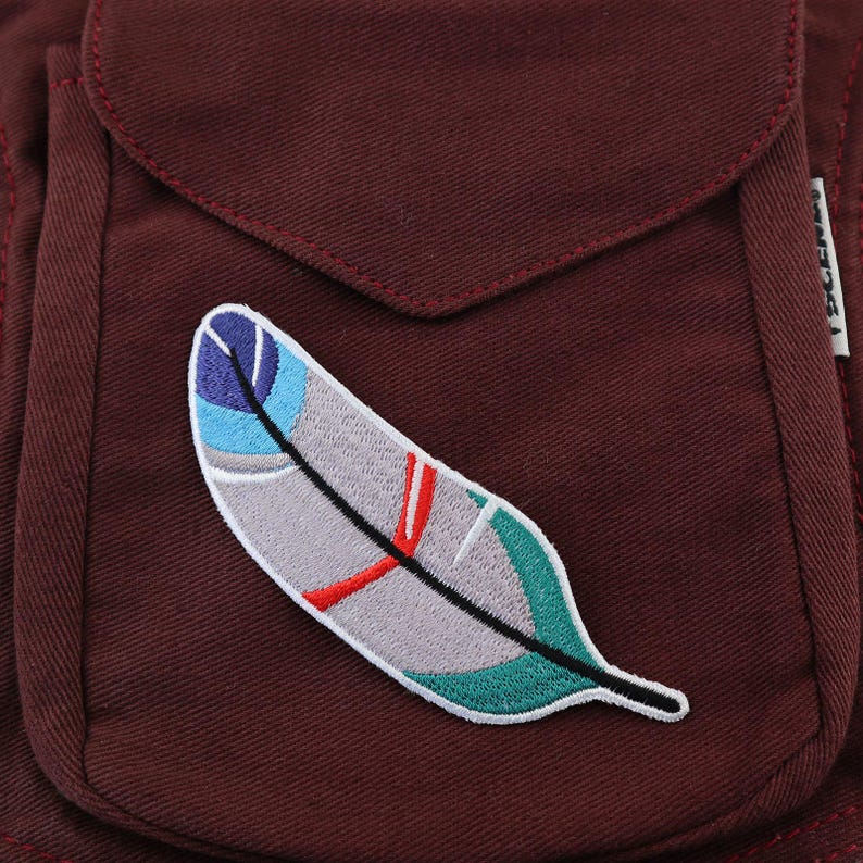 Aufnäher - Feder - Gefieder - Patch Bild 7