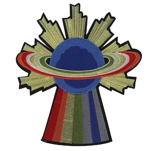 Patch XL - Planet - Saturn - Back Patch