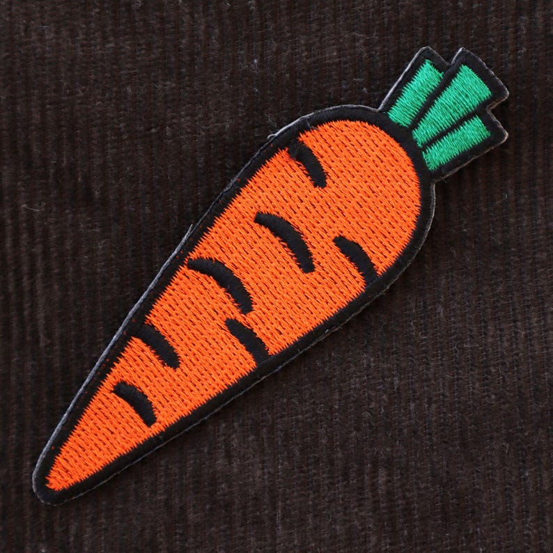 Patch - Carotte - Orange - Patch image 7