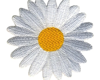 Tygmärke - Prästkrage - Blomma - Vit