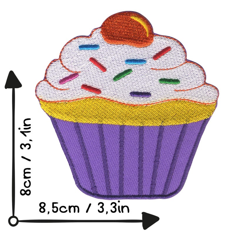 Patch - Muffin - roxo - Patch imagem 5