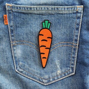 Patch - Carotte - Orange - Patch image 2