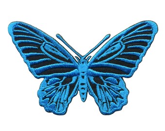 Butterfly patch - blue
