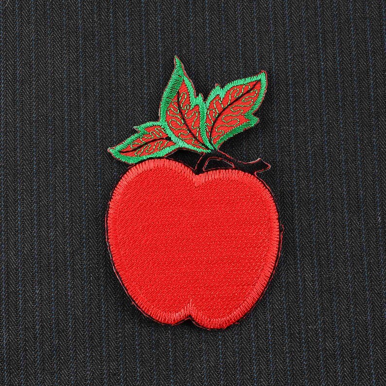 Aufnäher - roter Apfel 02 - Patch Bild 9