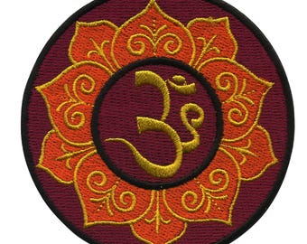 Patch - Om 03 - Thailand - orange - Patch