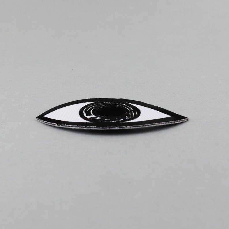 Patch eye white-black 8.5 cm sticker image 4