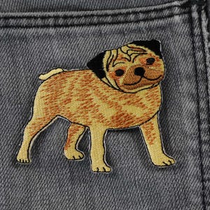 Patch - Hond - Mopshond - Patch afbeelding 3