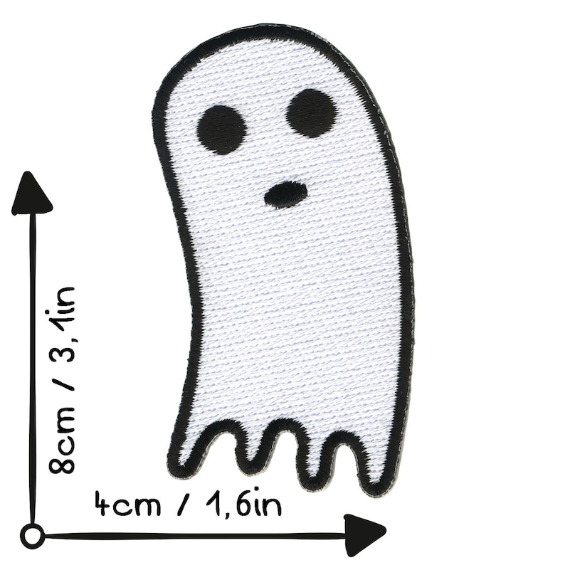 Aufnäher - Gespenst - Geist - Patch Bild 4