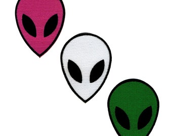 Patch - Alien - various colors - Patch