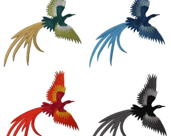 XL patch - Phoenix - Bird - Back patch