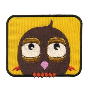 Patch - Bird - black-yellow - Patch