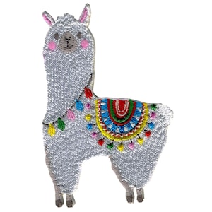 Patch - Lama - Alpaca - colorful - Patch