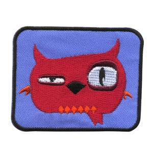 Patch - bird - red-blue - patch