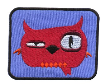 Patch - Bird - red-blue