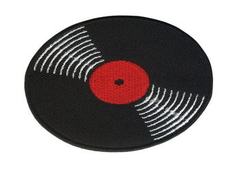 Parche - Disco de vinilo - Rojo y negro