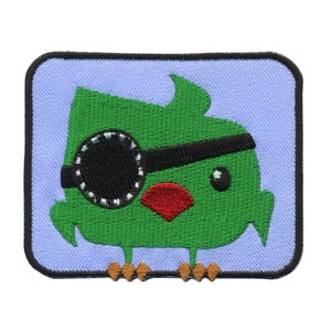 Patch - Bird - green-blue - Patch