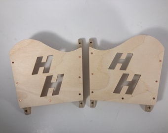 Small Wall Pocket. Mini Holiday House Magazine Rack