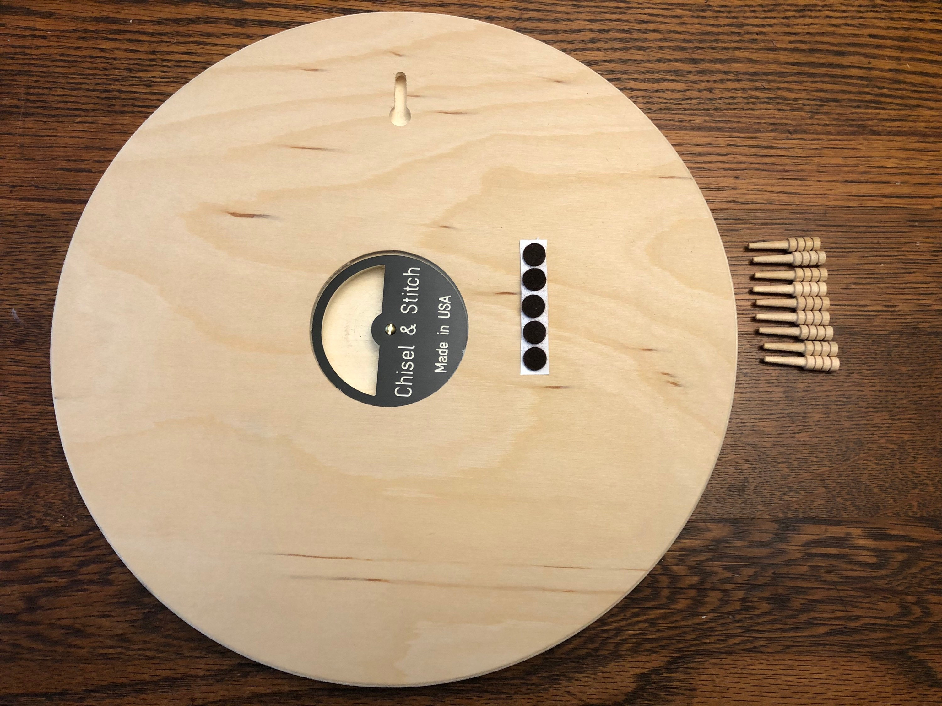 Blank Wooden Cribbage Board. Round birch plywood Cribbage | Etsy