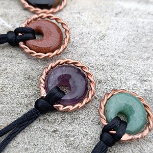 Edelsteen tensorring heilige koninklijke el 144 MHz hanger edelsteen amulet chakra ketting verschillende opties