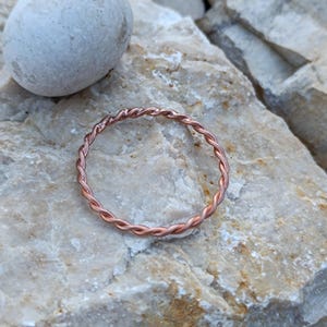 1/6 of Empowerment Cubit Tensor Ring New Sacred Measure 188 MHZ Energy Rings Energy Copper Rings Tensor Energy Pyramid
