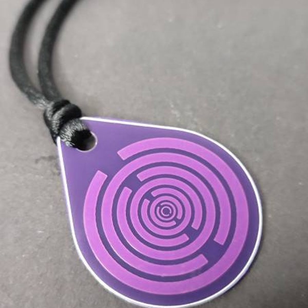 Necklace Multi-Wave Lakhovsky Oscillator (MWO) Lakhovsky Antenna polarizing disk 40x32 Amulet Necklace Adjustable Size More Colors Pendant