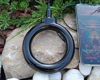 VitalitySync PEMF 4.7 inch Scalar Waves generator Low Voltage Electromagnetic Coil Pulsed Electromagnetic Fields  device 12cm diameter