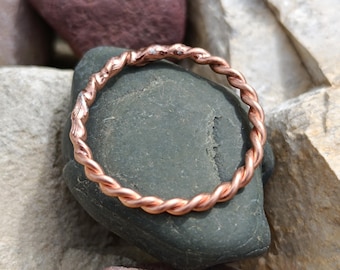 1/8 of  Sacred Royal Cubit Tensor Rings 144 MHZ  Copper Ring Energy Balance Energy  Tensor Rings Energy Pyramid