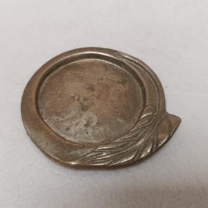 Vintage Art Nouveau Mid Century Bronze Ashtray Heavy Solid Bronze Ashtray 1930-1940s Rare find Collectable Ashtray Ancient Heritage