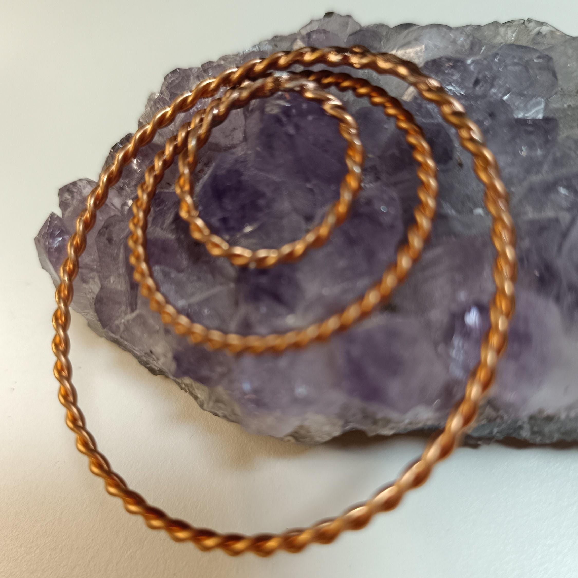 Trio Set Copper Tensor Rings of Sacred Royal 144 Mhz, Lost Cubit