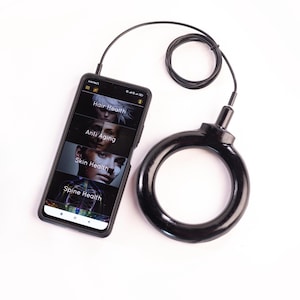 VitalitySync PEMF Coil 4.7 inch Electromagnetic coil generator transmitter of pulsed electromagnetic field PEMF device  12cm white black