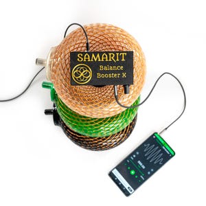 Rodin Coil 24 QuantumBalance Kit, Balance Booster X MONO without Bluetoot for connection with one Electromagnetic Coil by Marko Rodin