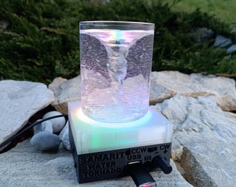 Whirlpool Multi Scalar Waves Charger Structured Water Tornado Light Therapy Standalone Device with socet for USB memory card